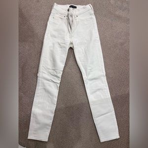 JCrew Mercantile skinny white jean